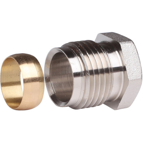 Danfoss Klemmverschraubung Ø 15, 1/2'' für Kupfer und Przisionsstahlrohr 013G4115 1 Stück