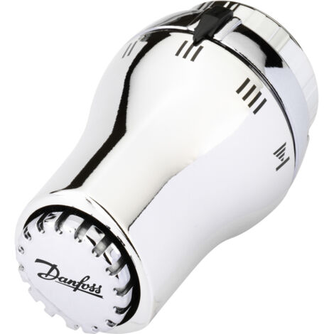 Danfoss Fühlerelement RAS-D eingebauter Fühler, Chrom (1/3)