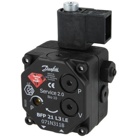 Danfoss Ölbrennerpumpe BFP LE21 L3 Düsenanschluss rechts, Drehrichtung links,16 l/h