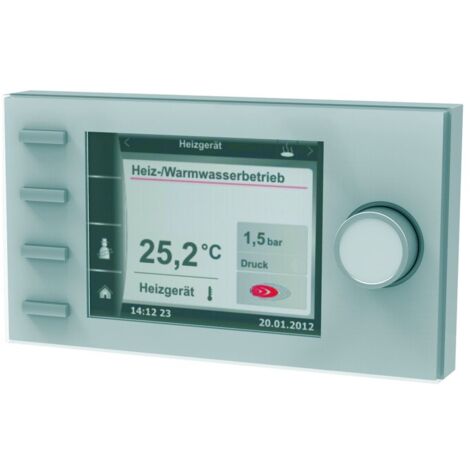 Wolf Bedienmodul BM-2 inklusive Außenfühler weiß, für Regelungssystem WRS