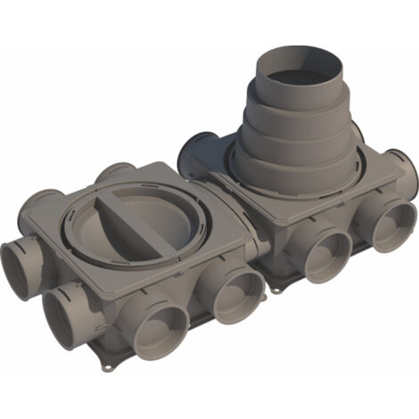 Wolf Luftverteiler flach mini 12-75 für CWL