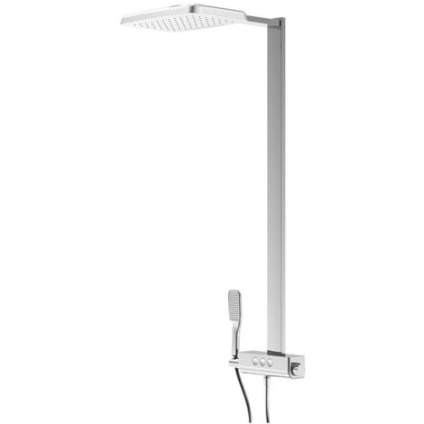 Steinberg Brauseset mit 2-strahliger Kopfbrause 390 2743, chrom (1/3)