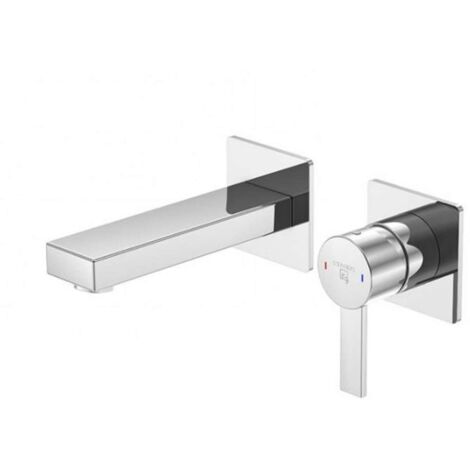 Steinberg Waschtisch-Wand-Einhebelmischer Fertigmontageset 120 1804 3, chrom (1/3)