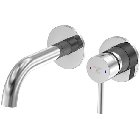Steinberg Waschtisch-Wand-Einhebelmischer 100 1801, chrom (1/5)