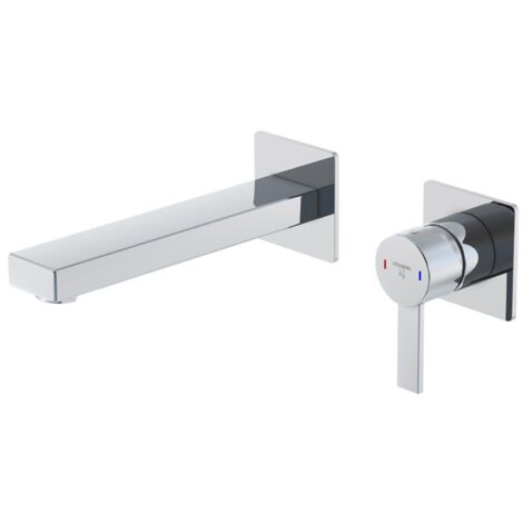 Steinberg Waschtisch-Wand-Einhebelmischer Fertigmontageset 120 1814 3, chrom (1/5)