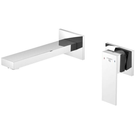 Steinberg Waschtisch-Wand-Einhebelmischer Fertigmontageset 160 1804 3, chrom (1/3)