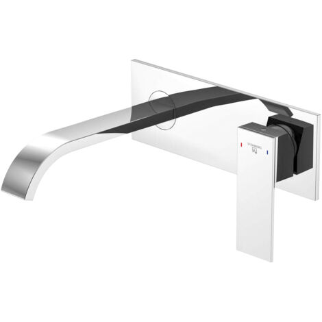 Steinberg Waschtisch-Wand-Einhebelmischer Fertigmontageset 135 1854 3, chrom (1/2)