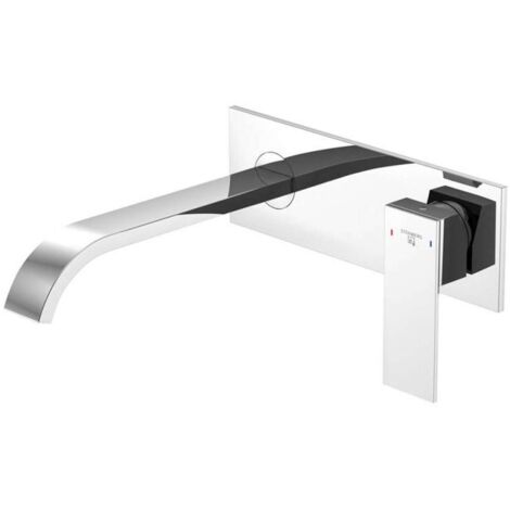 Steinberg Waschtisch-Wand-Einhebelmischer Fertigmontageset 135 1864 3, chrom (1/2)