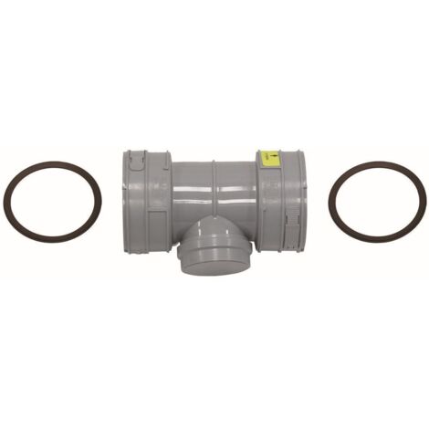 Vaillant Set 2 Revisionselement Brennwert für flexible Abgasleitung DN 100, PP (1/2)