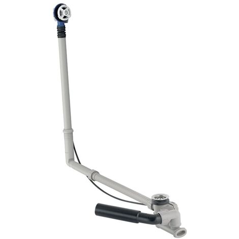 Geberit Badewannenablauf mit Drehbetätigung, Länge 73cm Außendurchmesser 40/50mm