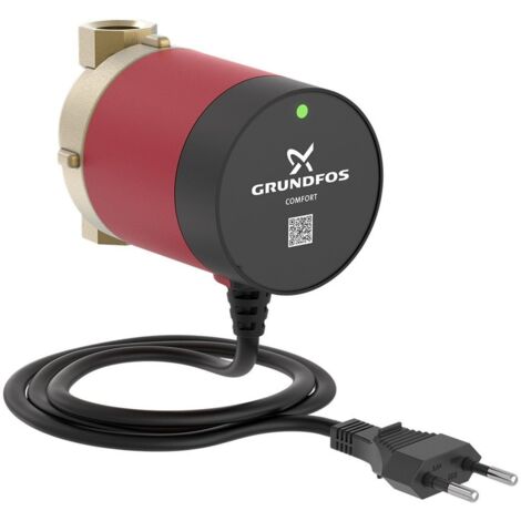 Grundfos Zirkulationspumpe COMFORT 15-14 B, 10 bar Einbaulänge 80mm max. Förderhöhe 1,4m Volumenstrom 0,45m3/h