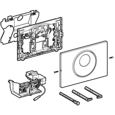 Geberit Sigma Dr Ckerplatte Elektron Wc Sp Lung Netzb Mengen