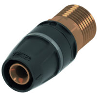 Tece logo-Push Übergangsnippel Dimension 20mm x R 1/2", Rotguss/Siliziumbronze