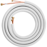 Bosch Doppelrohr Kupfer-Doppelrohr-Paket 3/8" und 5/8", Länge 5m für Klimageräte