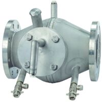 IMI Pneumatex Abscheider Ferro-Cleaner Typ 606, DN 400 mit 3 Magnete und Anode, PN 10, Flansche