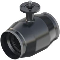 Danfoss Kugelhahn Typ JIP 125.12 A DN 200, Kvs 2300m3/h, PN 25, Anschweissende beidseitig (AE-AE)