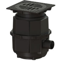Kessel Hofablauf System 400 DN 100 D 460-590mm, Rückstauverschluss