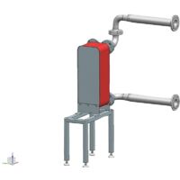 BOSCH hydraulische Systemtrennung HY-S10 DN 65, für 2x75kW, mit Isolierung