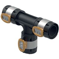 Geberit FlowFit T-Stück egal Außendurchmesser 63mm, PPSU