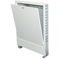 Zewotherm Verteilerschrank Premium Unterputz 4 830mm breit, 9-11 Heizkreise inklusive Hutschiene