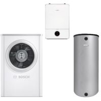 Bosch Luft-Wasser-Wärmepumpen-Paket Bopa CS728 Compress CS7001iAW 12,5kW, R410A, AWE 17, Pufferspeicher BH 200