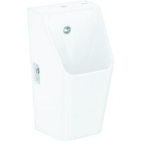 Duravit Duraplus Urinal – Absaugend, Verdeckter Zu- Und Ablauf, Ohne Deckel, Weiß (830360000) – 345x315x615 Mm