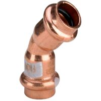 Viega Bogen 45 Grad mit SC Profipress S 4526 in 35mm Kupfer