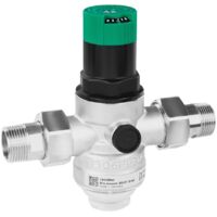 Honeywell Druckminderer D06FI mit Einstellanzeige, Edelstahl A, 1/2'', D06FI-1/2A