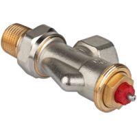 Resideo Thermostatventilkörper FX Messing vernickelt, Axial, 1/2"