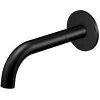 Steinberg Wand-Auslauf für Waschtisch o. Wanne 100 2310 S, matt black