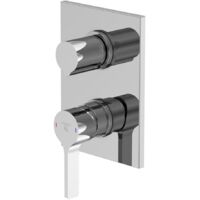 Steinberg Fertigmontageset für Wanne/Brause-Einhebelmischer 230 2222, chrom