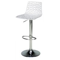 Sgabello Grand Soleil SPIDER per bar cucina alto fisso girevole regolabile poggiapiedi