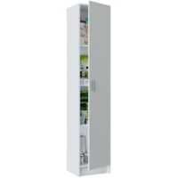 KIT ARMADIO 1 ANTA 4 RIPIANI MULTIUSO 37X37XH180 CM