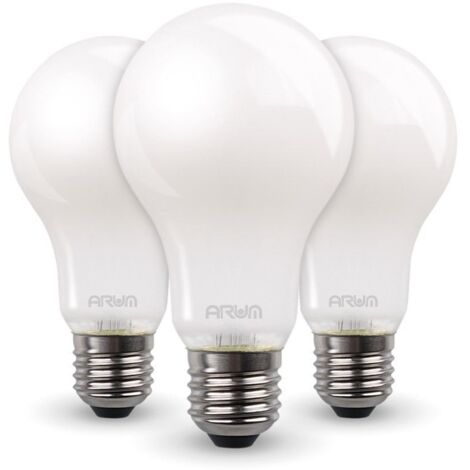 Los mit 3 LED-Lampen 7W Eq 60W Standard matt E27  Farbtemperatur: 4000K neutralweiß