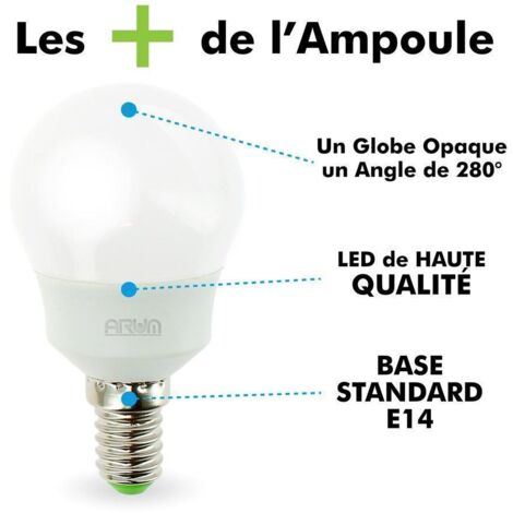 Philips spherical filament bulb E14 P45/G45 4.3W