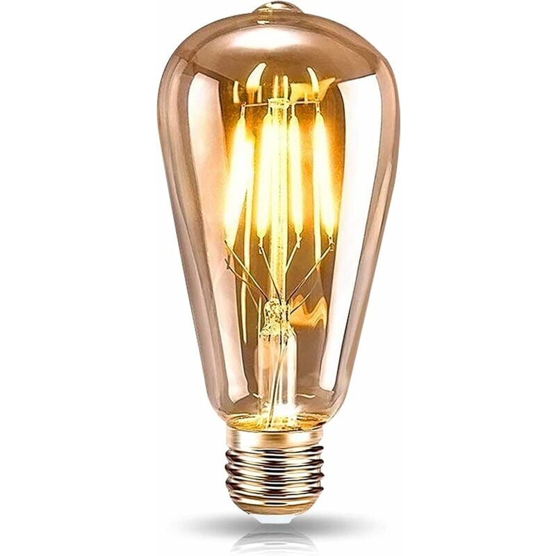 Bombillas LED E14, 3W Edison, 35W equivalente incandescente, 6500K blanco  frío, 300lm, no regulable, ahorro de energía para lámparas de araña,  lámparas de pared, lámparas de techo, paquete de 6 : 
