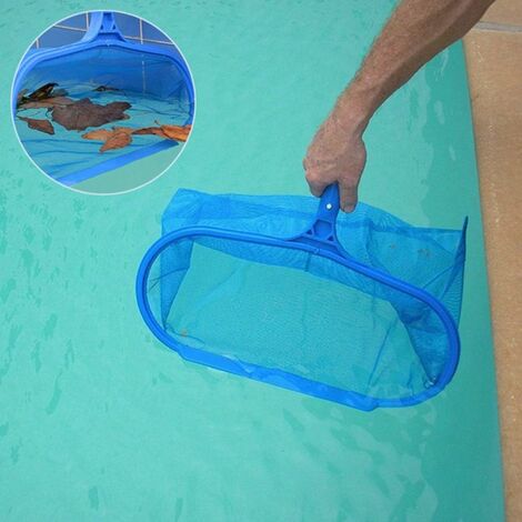 Recogehojas fondo / bolsa para piscina en azul reforzado