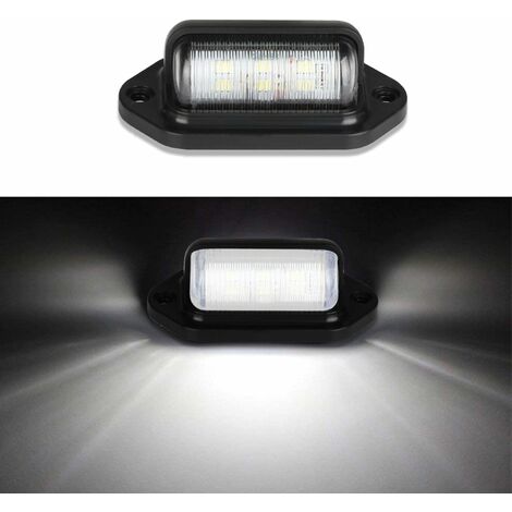 Comprar Luz Led de matrícula de coche, luces traseras, lámpara de