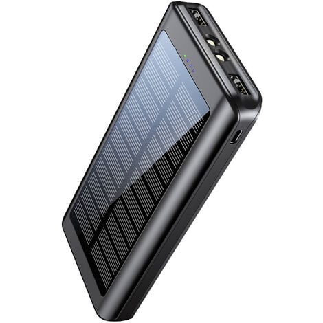 10000mAh Power Bank solar Cargador portatil de bateria externa para  telefono New