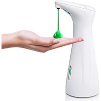 montado en la Pared ETE ETMATE Dispensador de jab/ón con Sensor autom/ático Dispensador de jab/ón de Acero Inoxidable de 280 ml Dispensador de jab/ón sin Contacto Equipado con Sensor de Infrarrojos