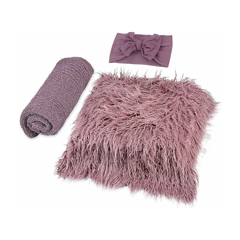 Tellaboull Puntelli per Fotografia Bambino Coperta Rayon Stretch Avvolgere in Maglia Foto Neonato avvolge Amaca Felpa Imbottitura Involucri avvolgenti 40 150 cm 