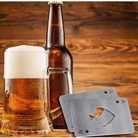 10 pezzi Apribottiglie apribottiglie Apribottiglie da birra in acciaio inox 