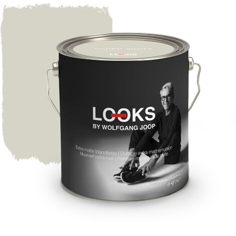 LOOKS by Wolfgang Joop Paper White Matt Wandfarbe 2,5L
