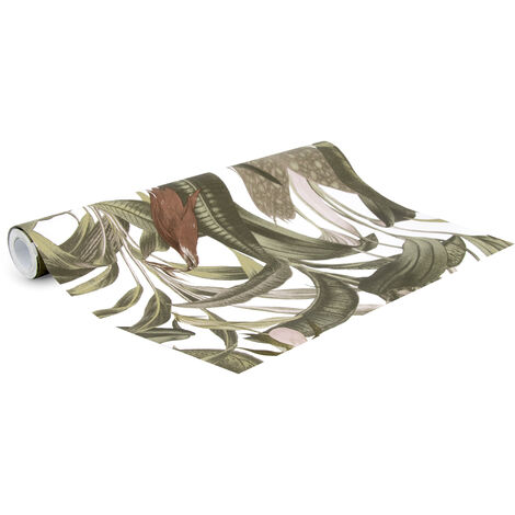 LOOKS by Wolfgang Joop Vliestapete Tropical Weiss 10mx53cm