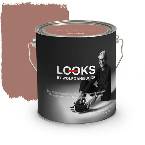 LOOKS by Wolfgang Joop Lipstick Rosa Matt Wandfarbe 2,5L