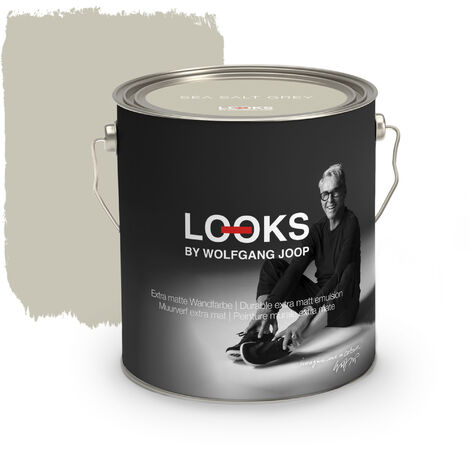 LOOKS by Wolfgang Joop Sea Salt Grey Matt Wandfarbe 2,5L