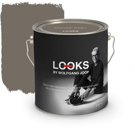 LOOKS by Wolfgang Joop Mouse Grey Matt Wandfarbe 2,5L
