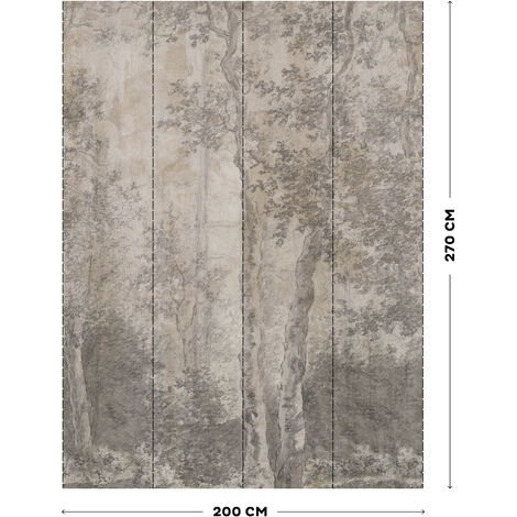 LOOKS by Wolfgang Joop Birch Trees Fototapete 270x200cm