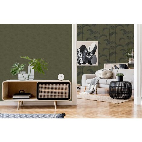 LOOKS by Wolfgang Joop Vliestapete Palm Deluxe Grun 10mx53cm