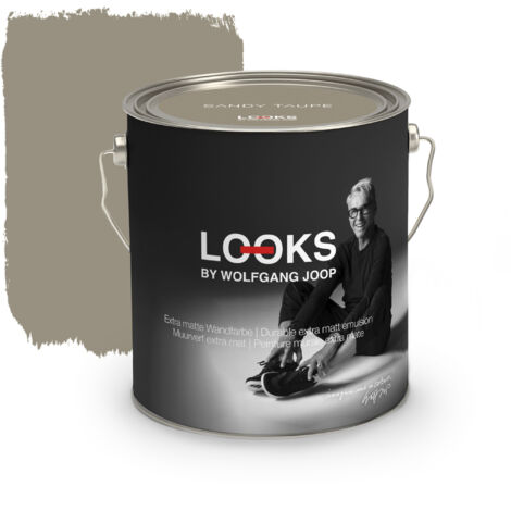 LOOKS by Wolfgang Joop Sandy Taupe Matt Wandfarbe 2,5L